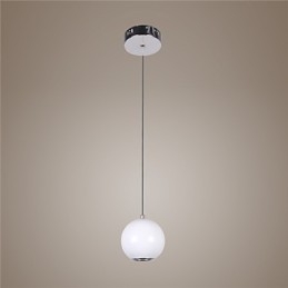 Luminária pendente moderna estilo mini globo de alta qualidade com design de café