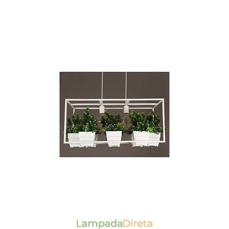 Luminária pendente de design decorativo contemporâneo moderno (não inclui plantas)