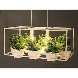 Luminária pendente de design decorativo contemporâneo moderno (não inclui plantas)