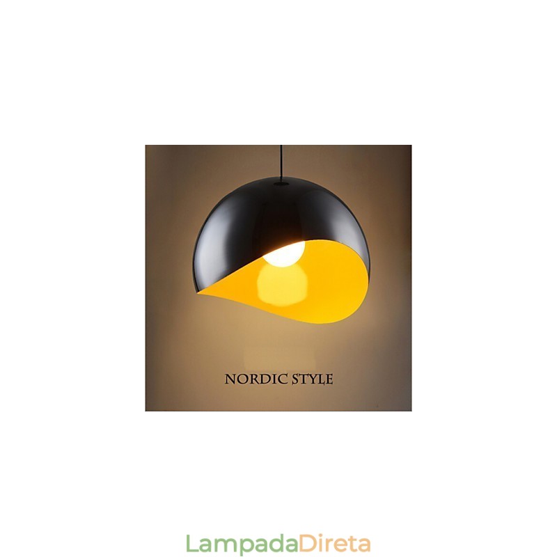 Base de lâmpada pendente retrô Apple Droplight