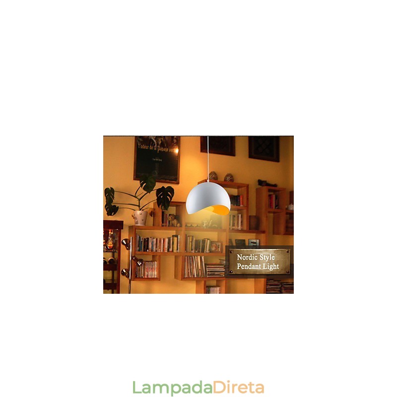 Base de lâmpada pendente retrô Apple Droplight