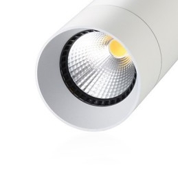 GE 05032 8W 136mm 1 Luz Mini Pendente Branco Pó com Alumínio