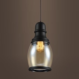 Retro Lighting Loft Luzes Pendentes De Vidro