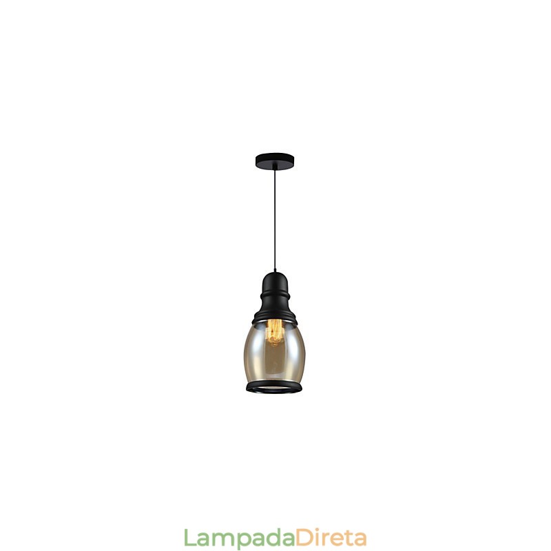 Retro Lighting Loft Luzes Pendentes De Vidro