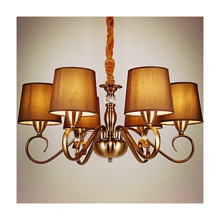 Lustre de metal galvanizado estilo vintage rústico Lodge Mini Lustre de metal galvanizado estilo vintage rústico Lodge Mini