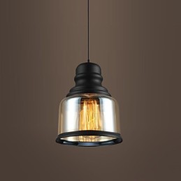Retro Lighting Loft Luzes Pendentes De Vidro