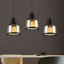 Retro Lighting Loft Luzes Pendentes De Vidro