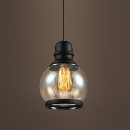 Retro Lighting Loft Luzes Pendentes De Vidro