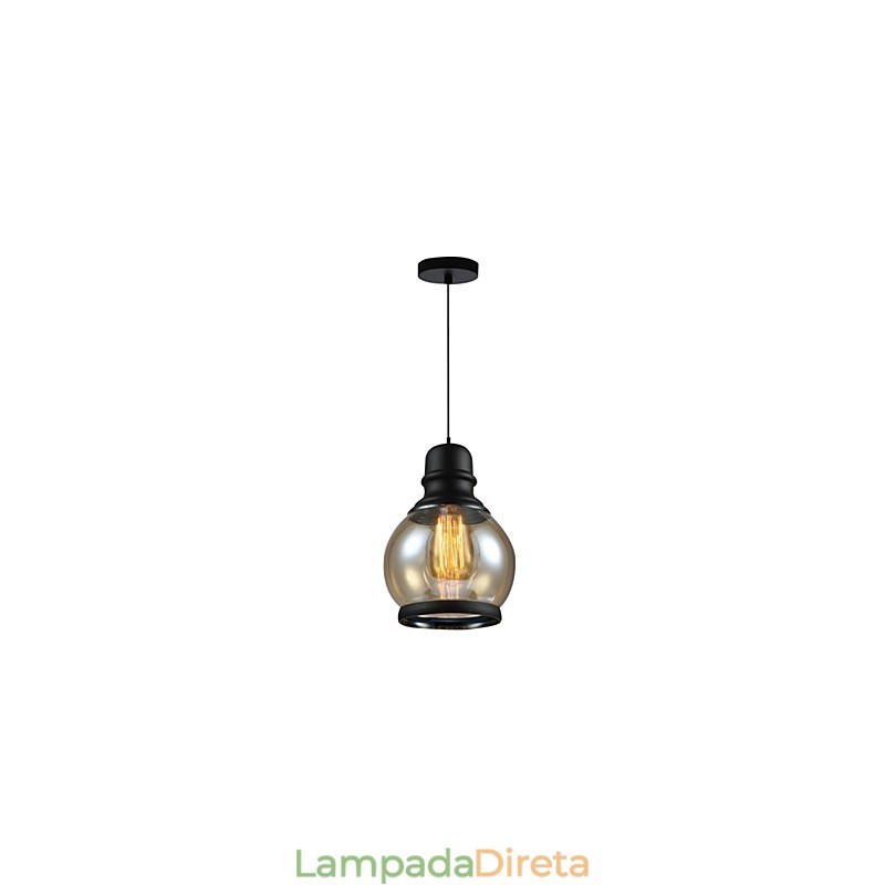 Retro Lighting Loft Luzes Pendentes De Vidro