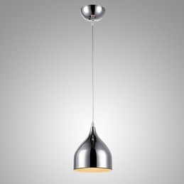 Luminária pendente de ferro galvanizado moderna