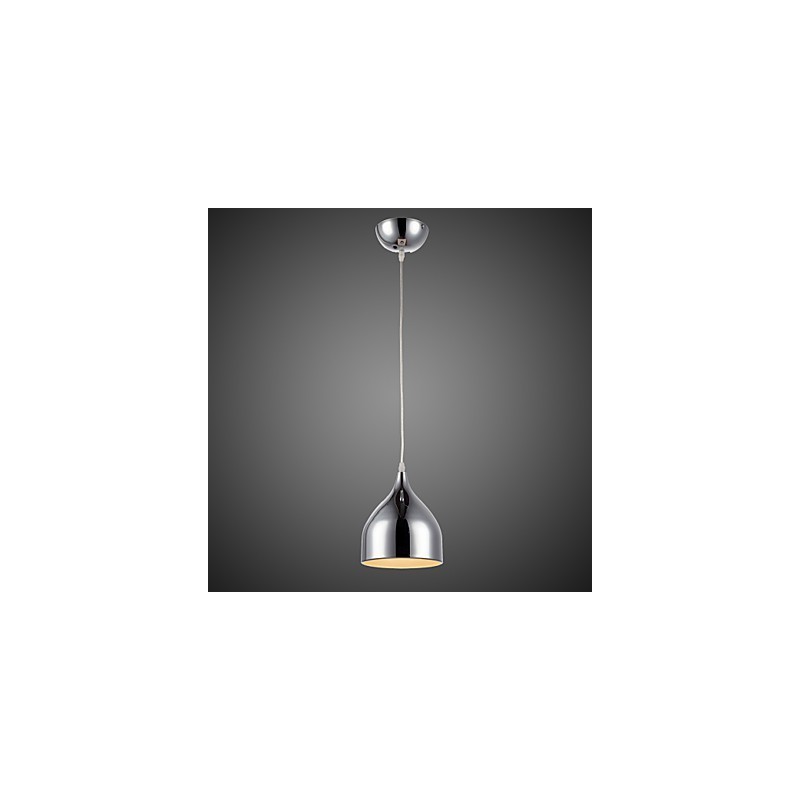 Luminária pendente de ferro galvanizado moderna