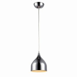 Luminária pendente de ferro galvanizado moderna