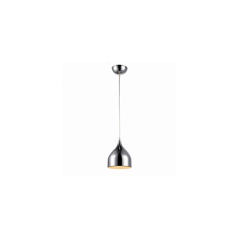 Luminária pendente de ferro galvanizado moderna
