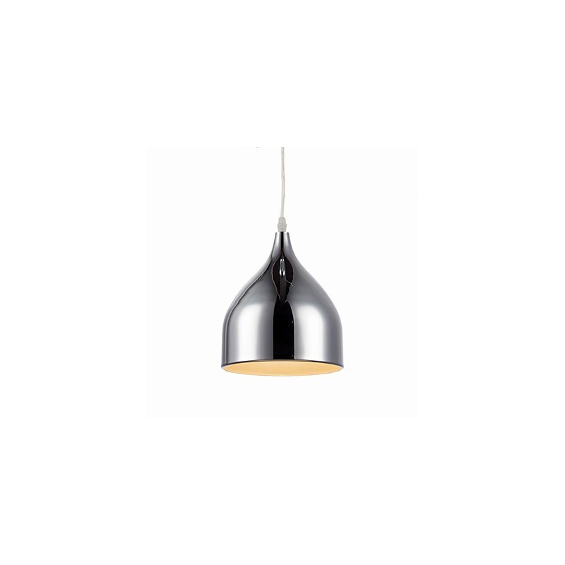 Luminária pendente de ferro galvanizado moderna