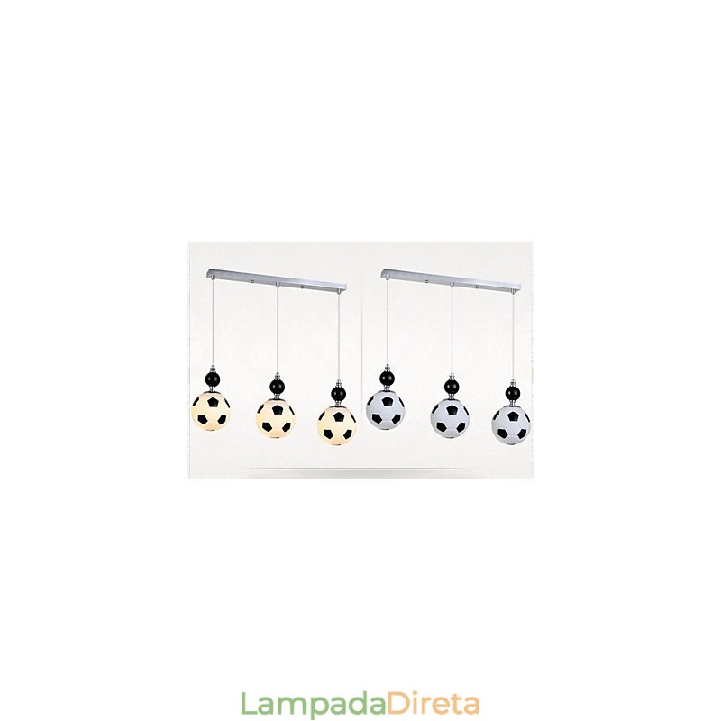 Luminárias pendentes modernas contemporâneas de metal