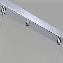 Luminárias pendentes modernas contemporâneas de metal