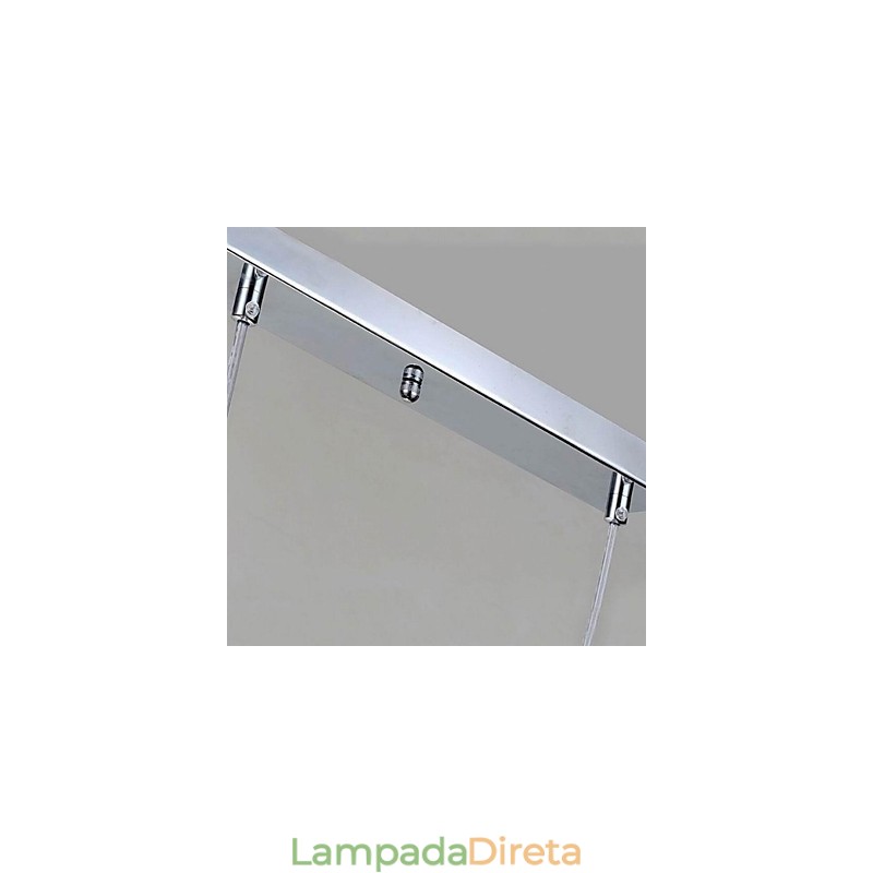 Luminárias pendentes modernas contemporâneas de metal