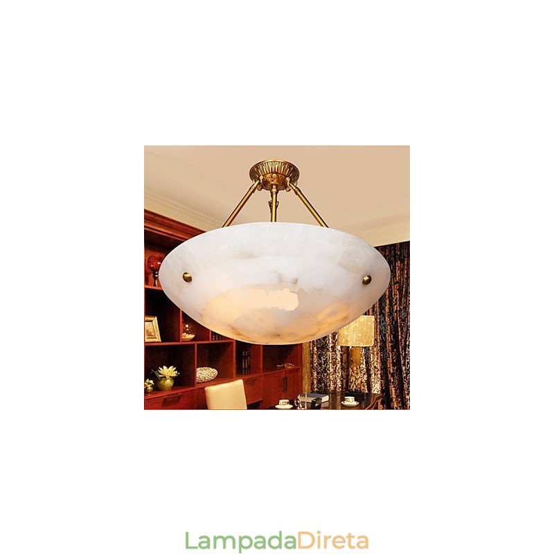 Luzes de sacada em todo o teto de cobre e meio