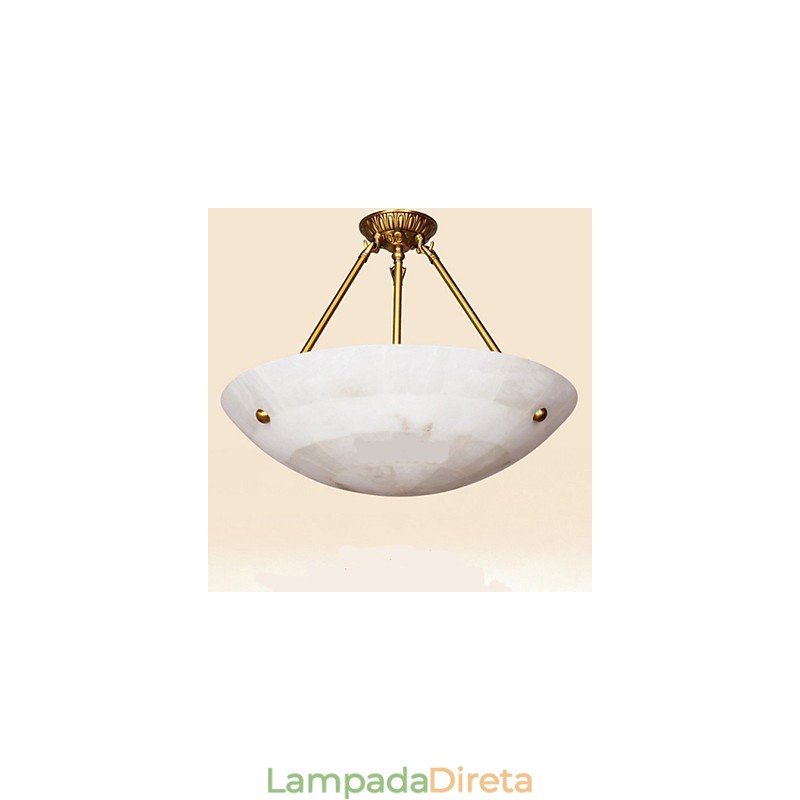 Luzes de sacada em todo o teto de cobre e meio