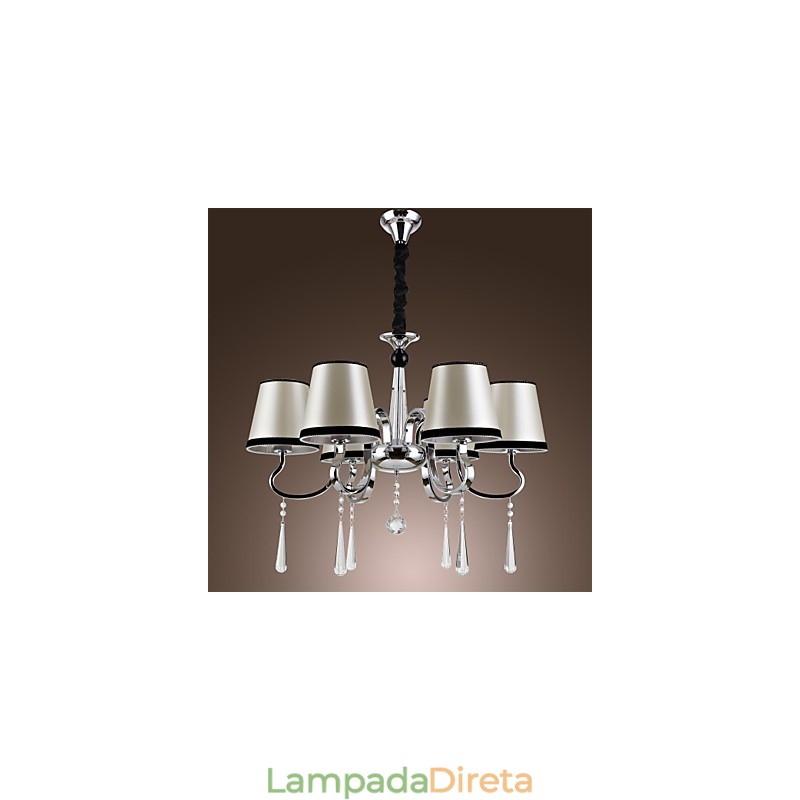 Lustre moderno contemporâneo tradicional clássico rústico chalé vintage ilha metal cromado jantar