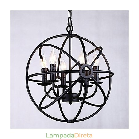 Mini Estilo Lustre Pingente Luz Moderna Contemporânea Tradicional Clássico Rústico Lodge Retro Lanterna Country Globe Mini Estilo Lustre Pingente Luz Moderna Contemporânea Tradicional Clássico Rústico Lodge Retro Lanterna Country Globe