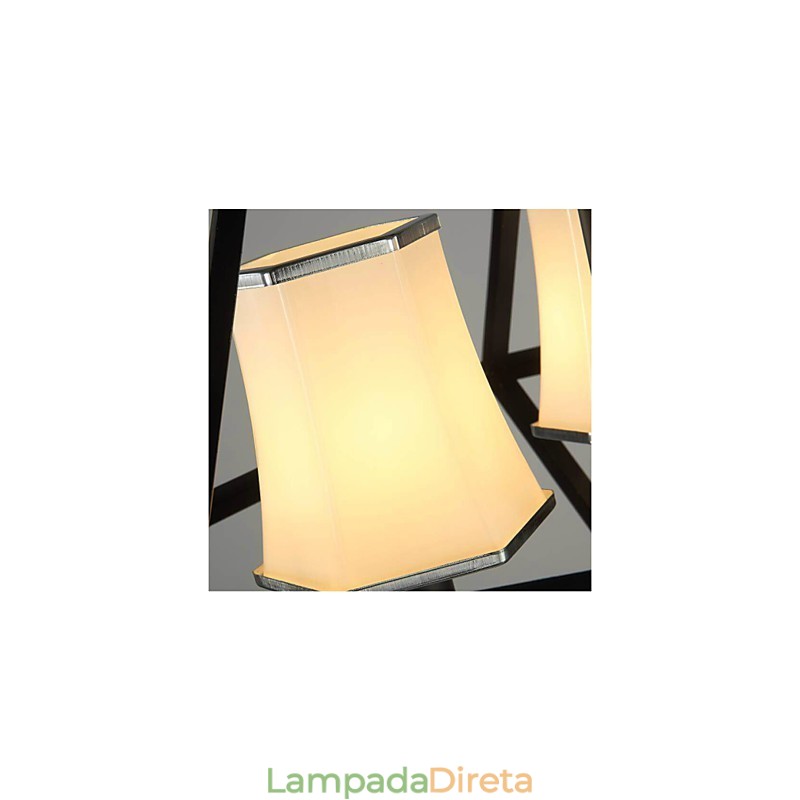 Luminárias pendentes 3 luzes Country Outdoors Metal