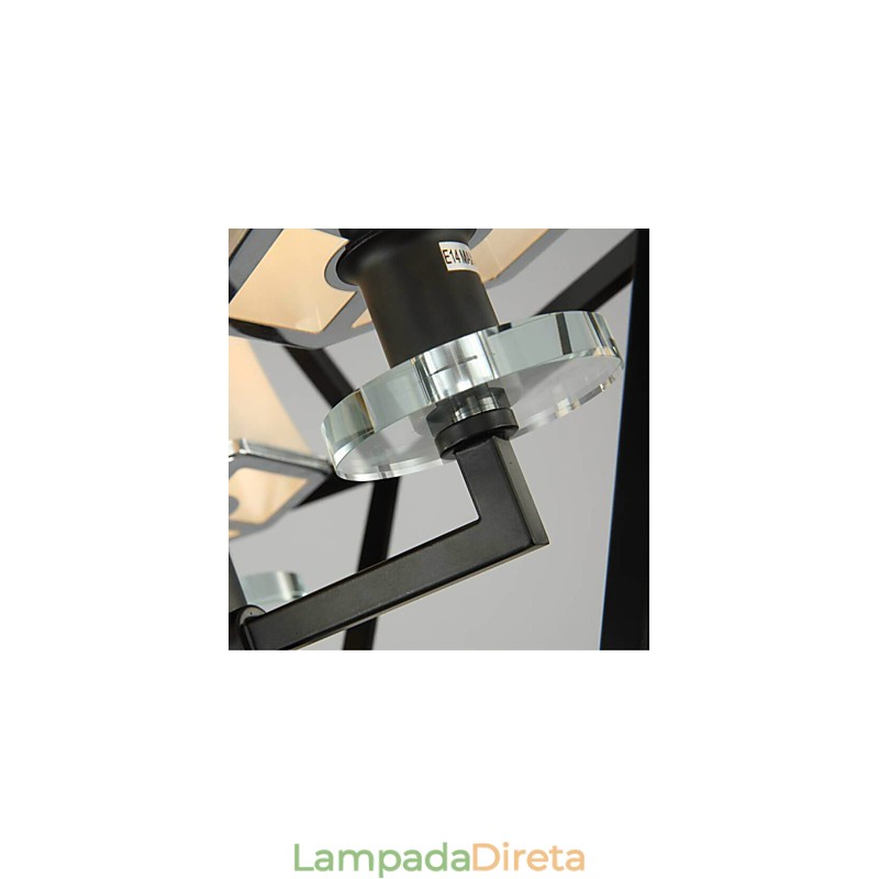 Luminárias pendentes 3 luzes Country Outdoors Metal