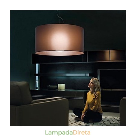 Luminária embutida de ferro estilo clássico com abajur Luminária embutida de ferro estilo clássico com abajur