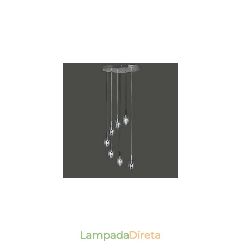 Moderno Contemporâneo Tradicional Clássico Tambor Cromado Metal Pendente Luz