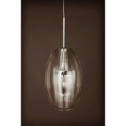 Moderno Contemporâneo Tradicional Clássico Tambor Cromado Metal Pendente Luz