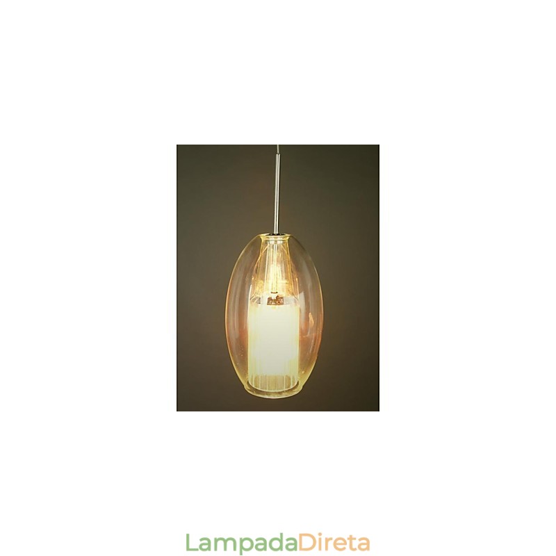 Moderno Contemporâneo Tradicional Clássico Tambor Cromado Metal Pendente Luz