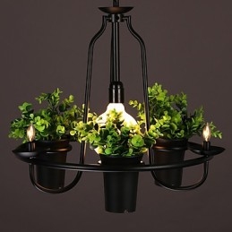 Luminária pendente de design decorativo contemporâneo moderno (não inclui plantas)