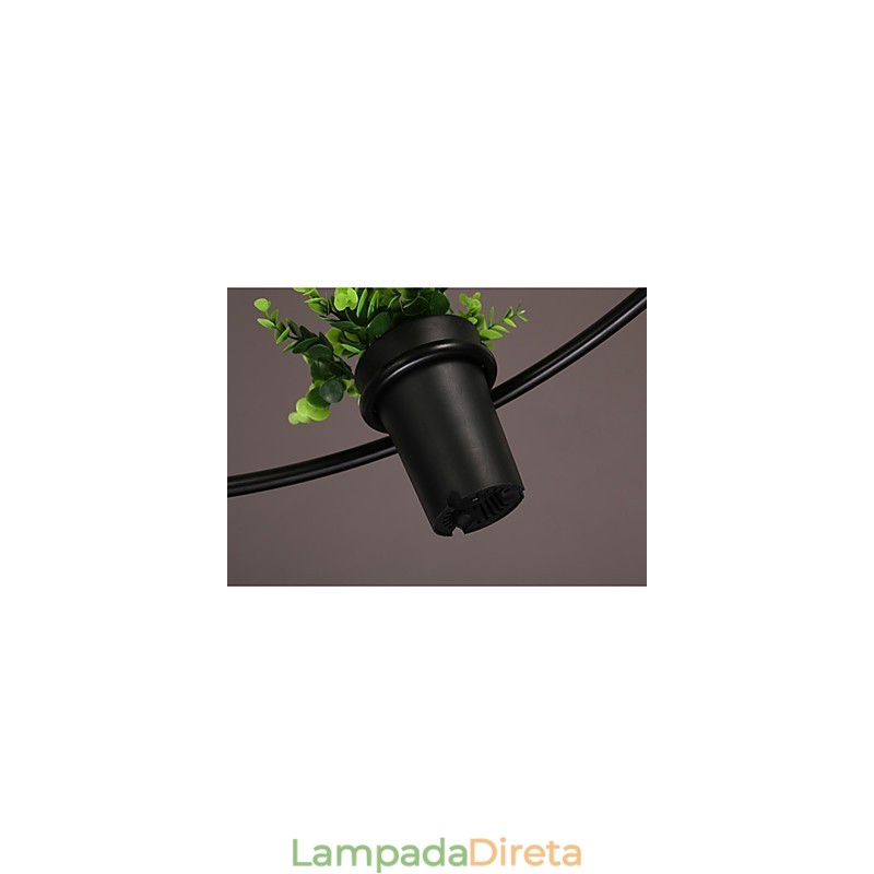 Luminária pendente de design decorativo contemporâneo moderno (não inclui plantas)