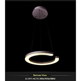 Luminária pendente moderna Iluminação noturna