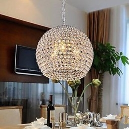 Contratado e contemporâneo Creative Arts K9 Crystal Meals Chandelier