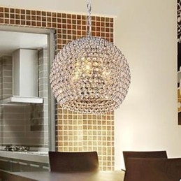 Contratado e contemporâneo Creative Arts K9 Crystal Meals Chandelier