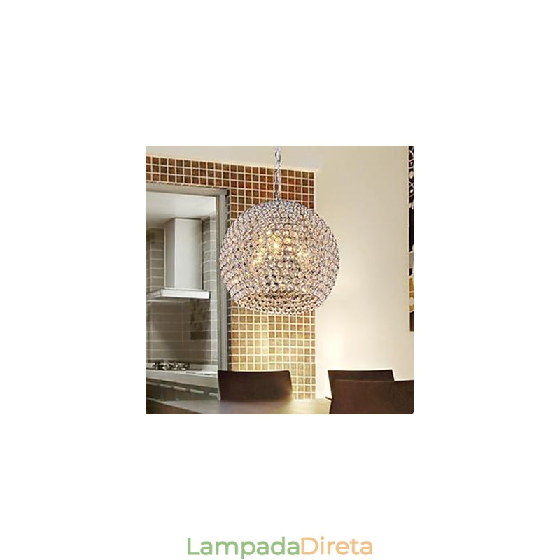 Contratado e contemporâneo Creative Arts K9 Crystal Meals Chandelier