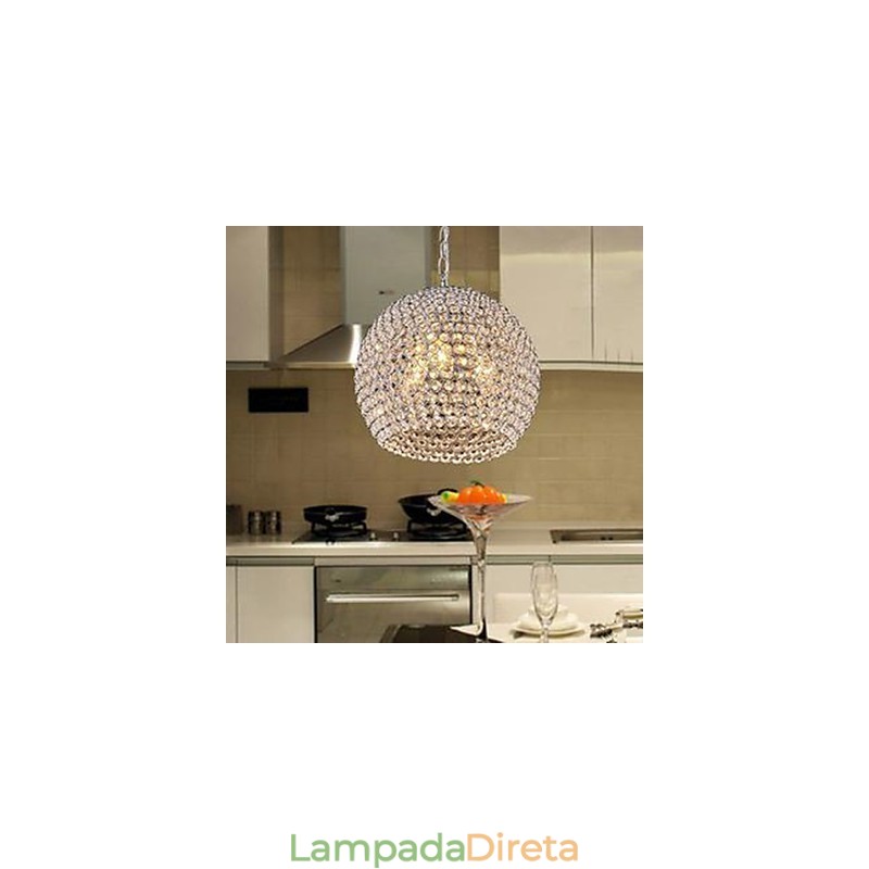 Contratado e contemporâneo Creative Arts K9 Crystal Meals Chandelier