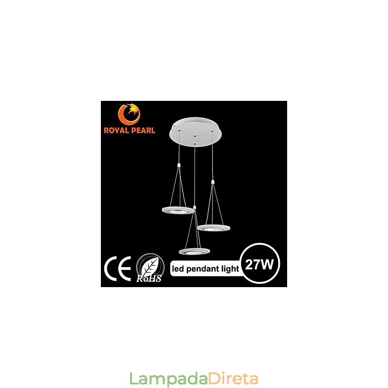 Luminária pendente de teto com super brilho e longa vida útil