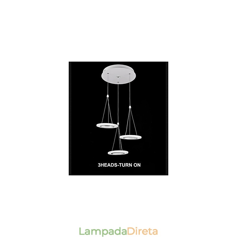 Luminária pendente de teto com super brilho e longa vida útil