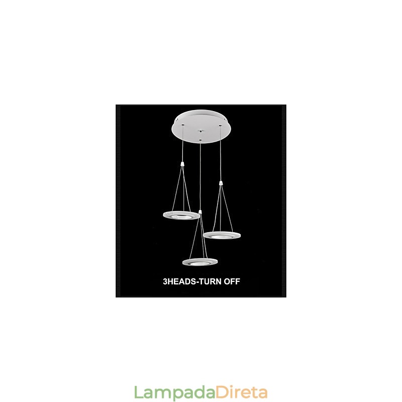 Luminária pendente de teto com super brilho e longa vida útil