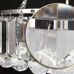 Luzes Pendentes Cristal Moderno Contemporâneo Vidro