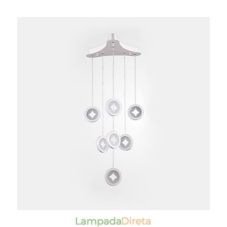Luminária pendente de 63 W Iluminação decorativa moderna para casa Luminária pendente de 63 W Iluminação decorativa moderna para casa