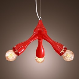 Luminária de teto com 3 luzes