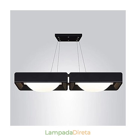 Luminárias pendentes 2 luzes modernas simples artísticas Luminárias pendentes 2 luzes modernas simples artísticas