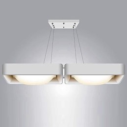 Luminárias pendentes 2 luzes modernas simples artísticas