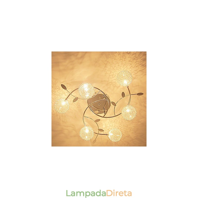 Moderno Contemporâneo Cristal Galvanizado Montagem Embutida