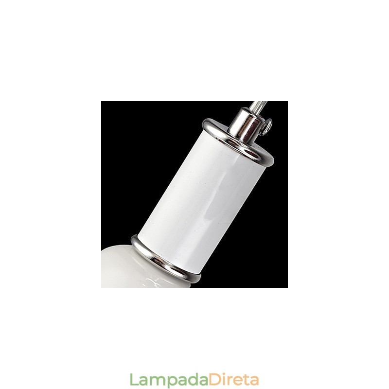 Luminária pendente galvanizada estilo mini contemporâneo moderno