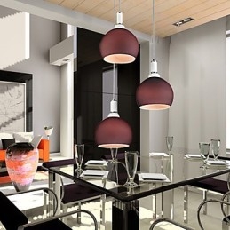 Luminária pendente galvanizada estilo mini contemporâneo moderno