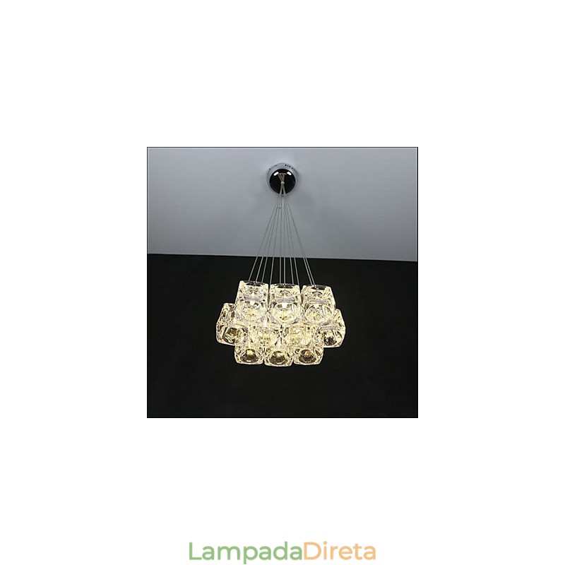 Lâmpadas de vidro Moderno Minimalista Moda Arte